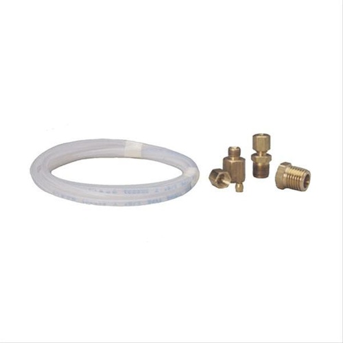 Autometer TUBING, NYLON, 1/8 in, 12ft. LENGTH, INCL. 1/8 in. NPTF BRASS COMPRESSION FITTINGS