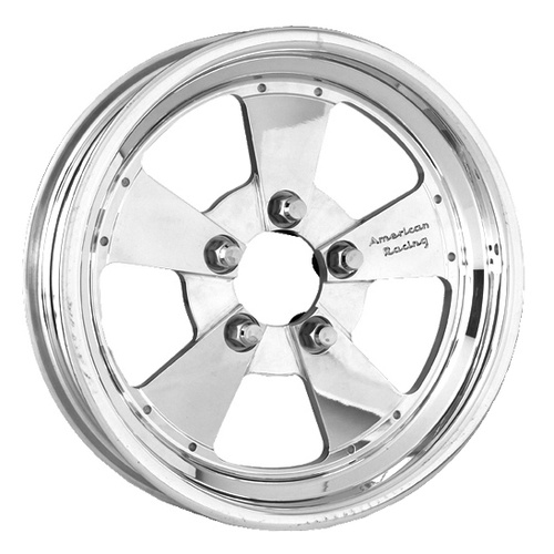 WELD Wheel Aluminium 15X3.5 TRAKSTAR PolishedISH 5X4.5 1.75BS 1-PC
