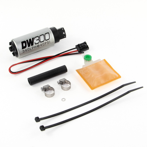 Deatsch Werks DW300 series, 340lph in-tank fuel pump w/ install kit for Eclipse (all FWD) 90-94