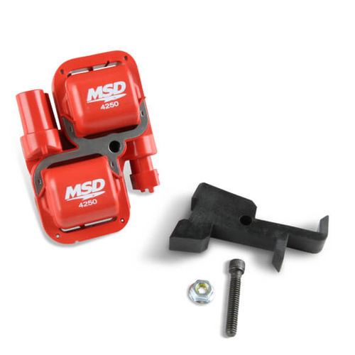 MSD Ignition Coil, Blaster Powersports Coil, Red, Can-Am, Polaris, Sea-Doo, Ski-Doo, Victory, Each