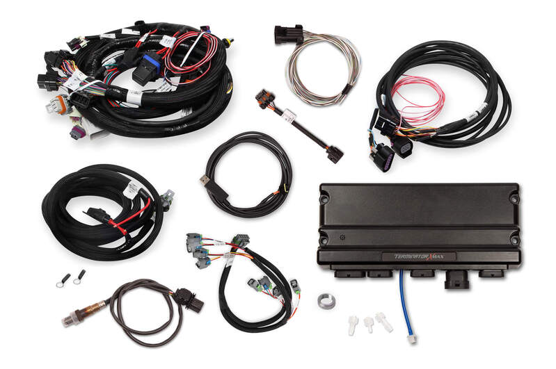 Holley EFI Engine Management Systems, Terminator X MAX, For Chevrolet, LS1, LS6, Drive By Wire, Kit