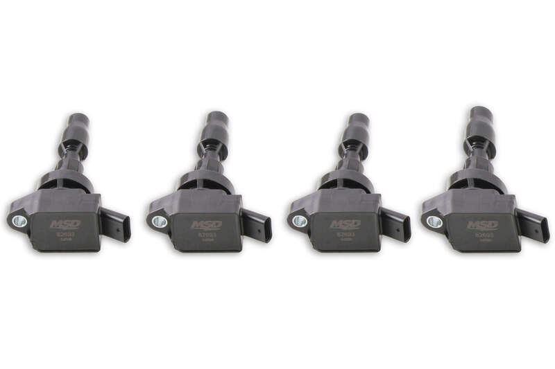 MSD Ignition Coils, Blaster OEM Replacement, Black, For Hyundai, for Kia, Set of 4