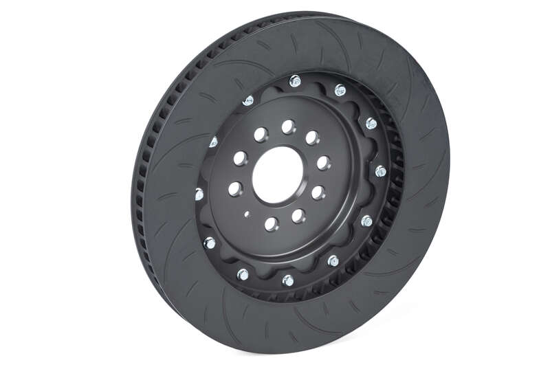 APR Disc Brake Kit, Front, 380 x 34mm, 6 Piston, MK7 R, Black, w/ Pads, Kit Diagram Image