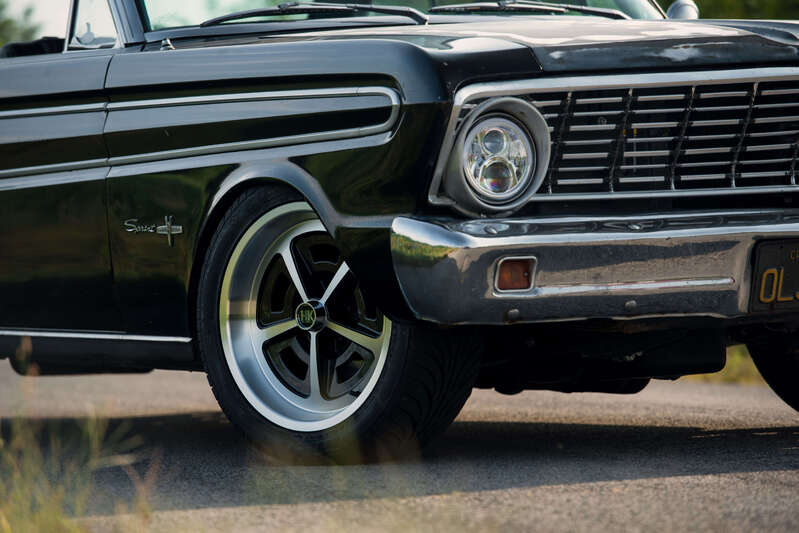 HK Wheel, HK Magnum, Aluminium, 17X6, 3.75 in. Backspace, 5X4.50 in. Bolt, For Ford, Mopar A, B, E Bodies & AMC, Each Diagram Image
