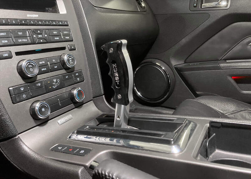 Hurst 10-12 Mustang, Billet/Plus A/T Handle Diagram Image