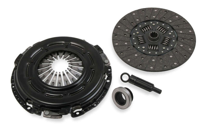 Hays Clutch Kit, Spring Hub, 10 Spline, 12 Disc Dia, 1-1/8 in. Input Shaft, 450 Horsepower, Organic, 1960-89 For Chevrolet/For GMC, Kit Diagram Image