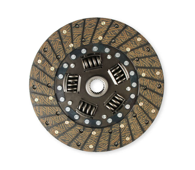 Hays Clutch Kit, Spring Hub, 26 Spline, 10.5 Disc Dia., 1-1/8 in. Input Shaft, 450 Horsepower, Organic, 1955-1985 GM L6/V6/V8, Kit Diagram Image