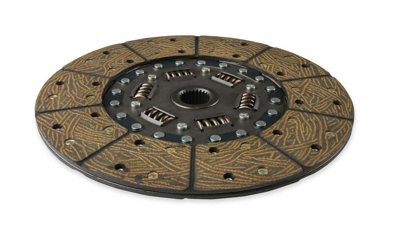 Hays Clutch Kit, Spring Hub, 26 Spline, 11 Disc Dia., 1-1/8 in. Input Shaft, 450 Horsepower, Organic, 1955-1985 GM L6/V6/V8, Kit Diagram Image