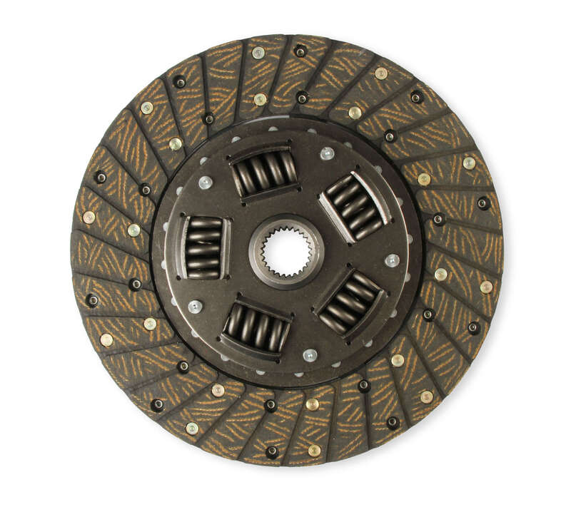Hays Clutch Kit, Spring Hub, 26 Spline, 10.5 Disc Dia., 1-1/8 in. Input Shaft, 450 Horsepower, Organic, 1963-1974 For Ford 260/289/302, Kit Diagram Image
