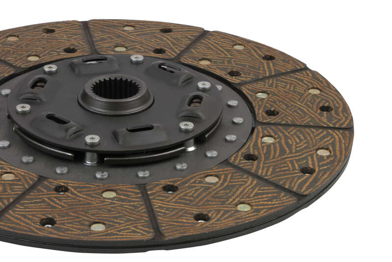 Hays Clutch Kit, Spring Hub, 26 Spline, 11 Disc Dia., 1-1/8 in. Input Shaft, 450 Horsepower, Organic, 1963-1985 For Chrysler V8, Kit Diagram Image