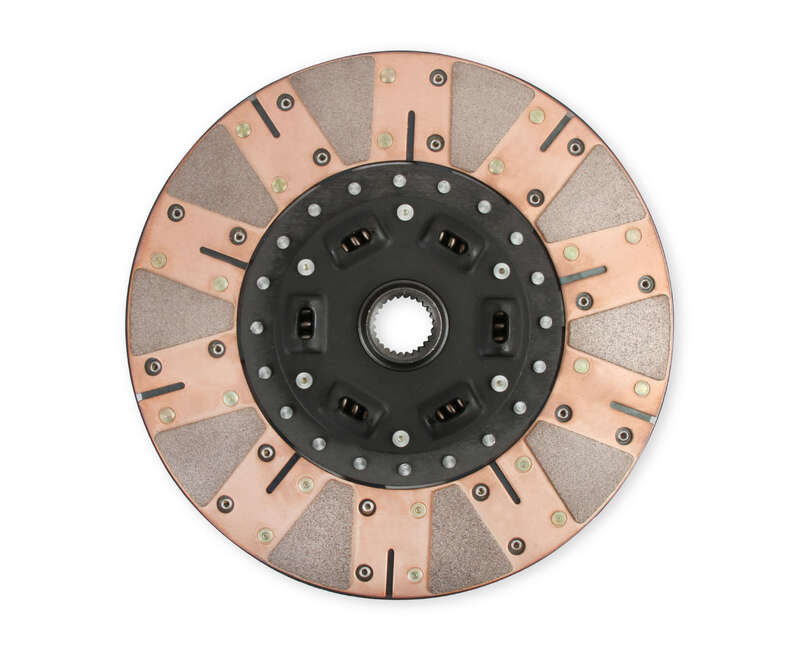 Hays Clutch Kit, Spring Hub, 26 Spline, 11 Disc Dia., 1-1/8 in. Input Shaft, 650 Horsepower, Sintered Metallic, 1963-1985 For Chrysler V8, Kit Diagram Image
