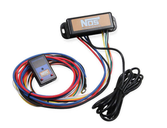 NOS Nitrous System, Wet Plate Kit, 2015-2017 For Ford Mustang w/ 5.0L Coyote, w/ 10lb blk bottle Diagram Image