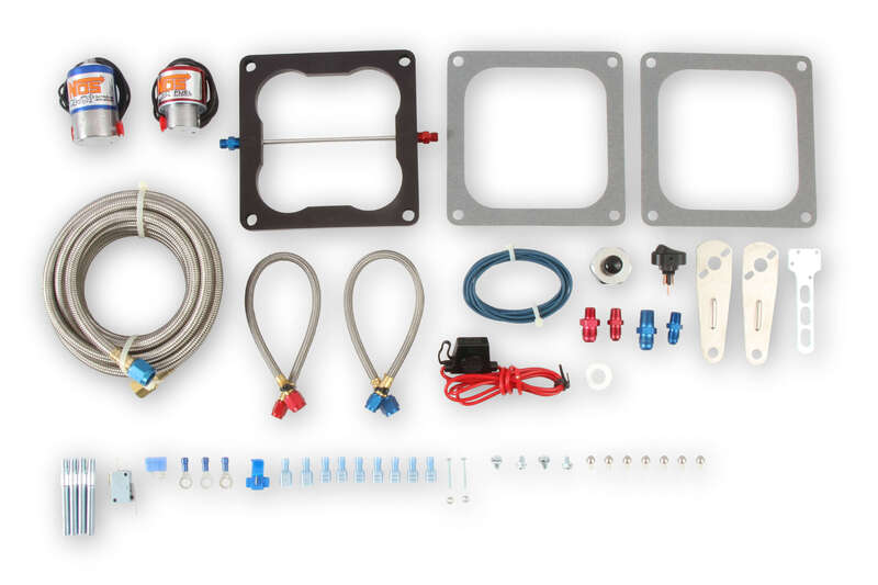 NOS Nitrous System Dual Stage Big Shot 4500 100-300HP 10lb bottle Diagram Image