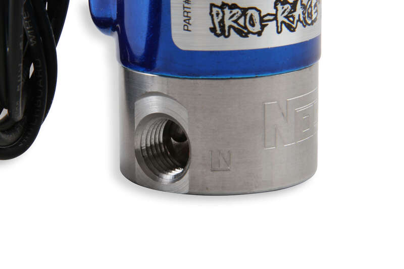 NOS Pro Fogger Custom Nitrous Plumbing Kit, Includes Soft Plume Nozzles, Pro Race Nitrous & Cheater Fuel Solenoids Diagram Image