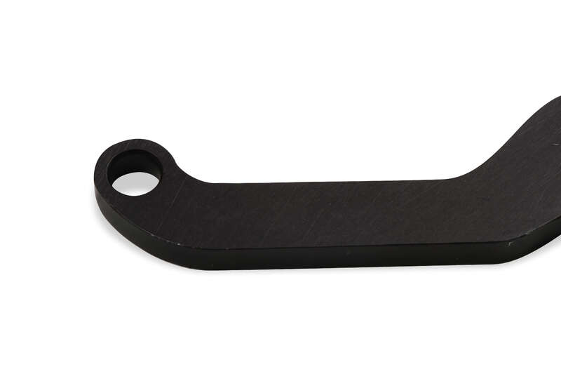 Holley Bracket, Fuel Pressure Regulator, Aluminium, Black Anodised, 4500 Dominator, Each