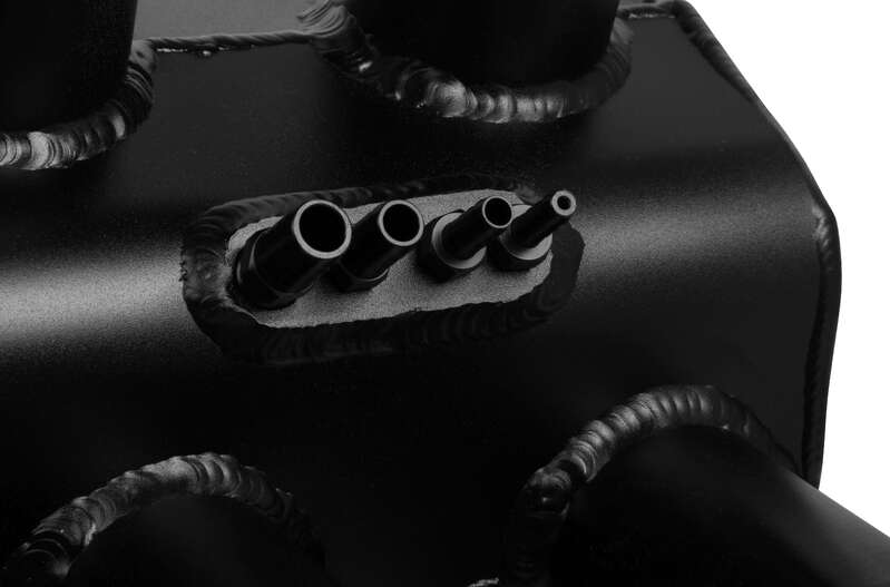 Sniper Intake Manifold, EFI, Fabricated, 7.952/7.165 in. Height, 2200-6800 RPM, GM LS3/L92, Black, Each