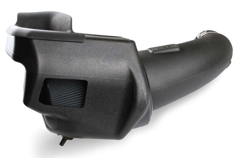 Holley Intech Air Intake, Cold Air, Black Synthetic Filter, Black Plastic Tube, For Jeep, 3.8L, Kit