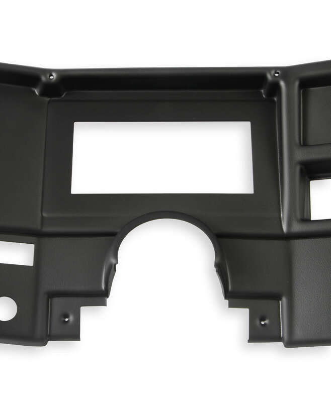 Holley EFI Dash Bezel, 1973-83 For Chevrolet / For GMC Truck HOLLEY 6.86 in. No AC Vents