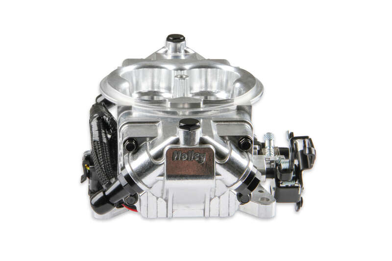 Holley EFI Fuel Injection System, Terminator X Max Stealth 4150, Polished Throttle Body, 4 Fuel Injectors, Transmission Controller, Kit
