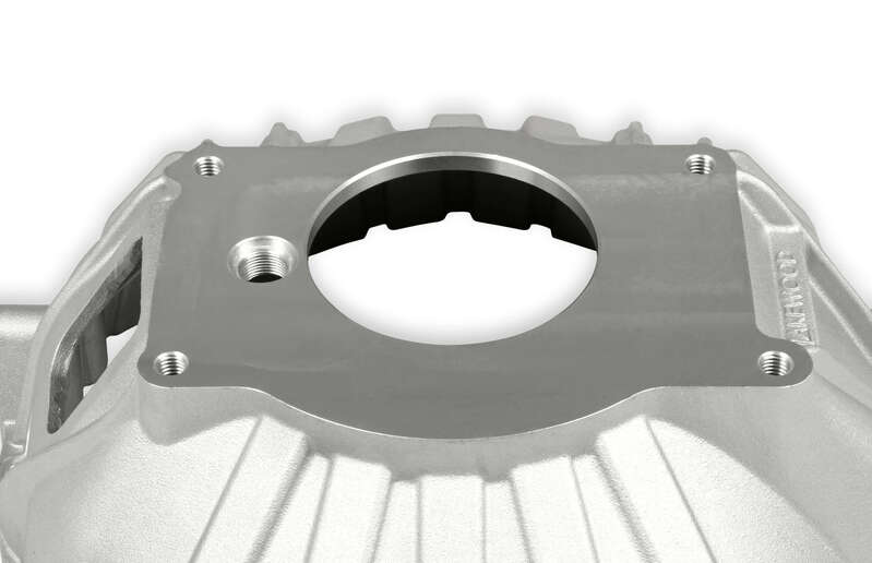 Lakewood Bellhousing, 11 in. Clutch, 153/168 Tooth Flywheel, 6.45 in. Height, Manual Transmission, Cast Aluminum, For Chevrolet LS, SB And BB, Each