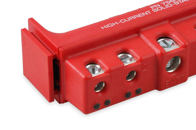MSD High-Current Solid State Relay 35Ax4, Red