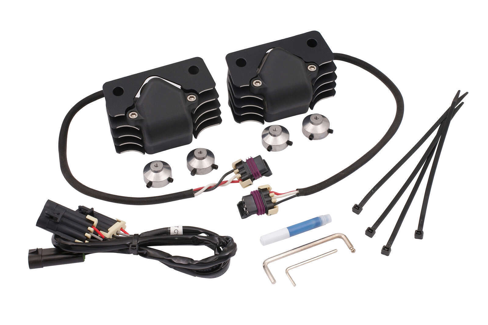 ACCEL MOTORCYCLE COP KIT SPORTSTER BLACK