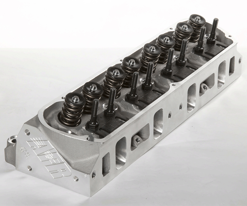 AFR 20° SB FORD WINDSOR Cylinder Head 195cc Competition Package, No EGR or Air Pump, Strip Head, 72cc chambers, Stud Mount, Assembled