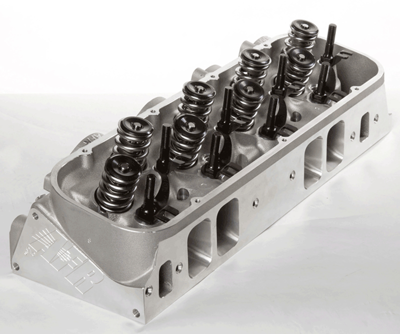 AFR 24° BBC Cylinder Head 357cc fully CNC ported, 121cc Chambers, Competition Package, complete w/parts