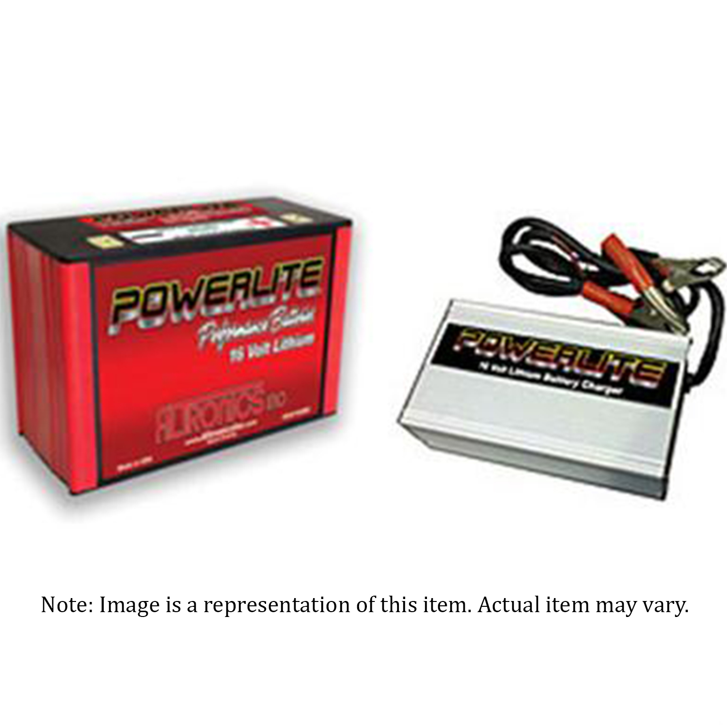 PowerLite LiFePo4 Battery Lithium Kit 16V 1050 Amp 8 Lbs & 15Amp Charger