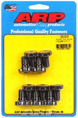 Ford 8.8' & 9', 7/16' diameter, 3/4' socket ring gear bolt BULK