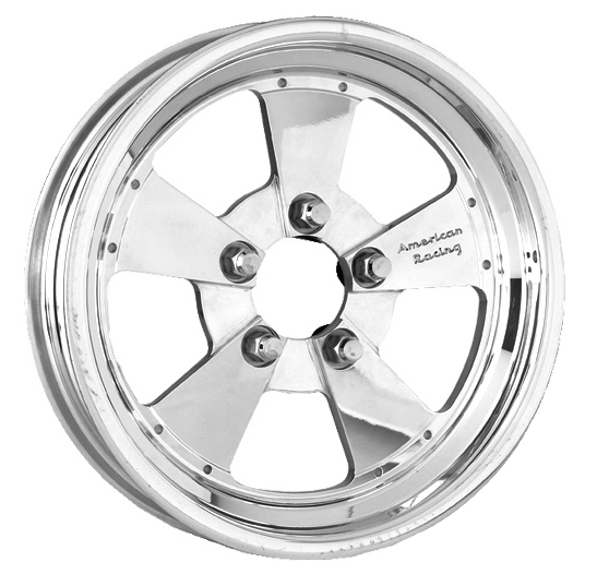 Wheel Aluminum 15X3.5 TRAKSTAR PolishedISH ANGLIA 1.75BS 1-PC