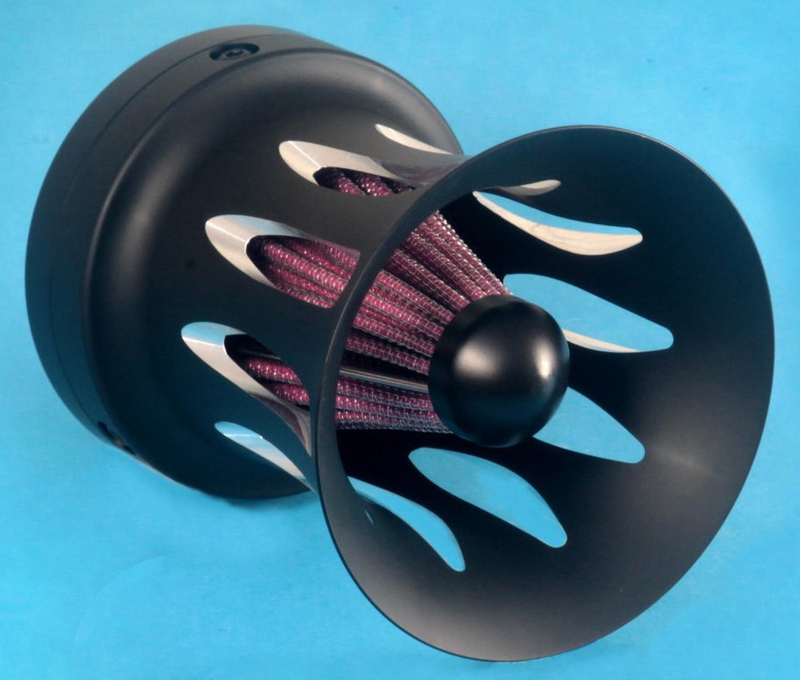 Billet Air cleaner for Harley Universal Fit Black