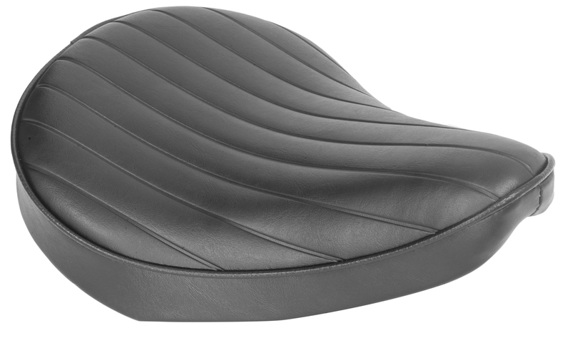 Seat For Harley Solo Small Tuck & Roll, Black