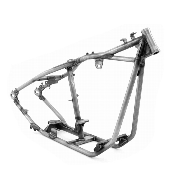 Frame for Harley Rigid Style 180 Tire / 1-1/4' Tube / 30º Rake 0' Stretch