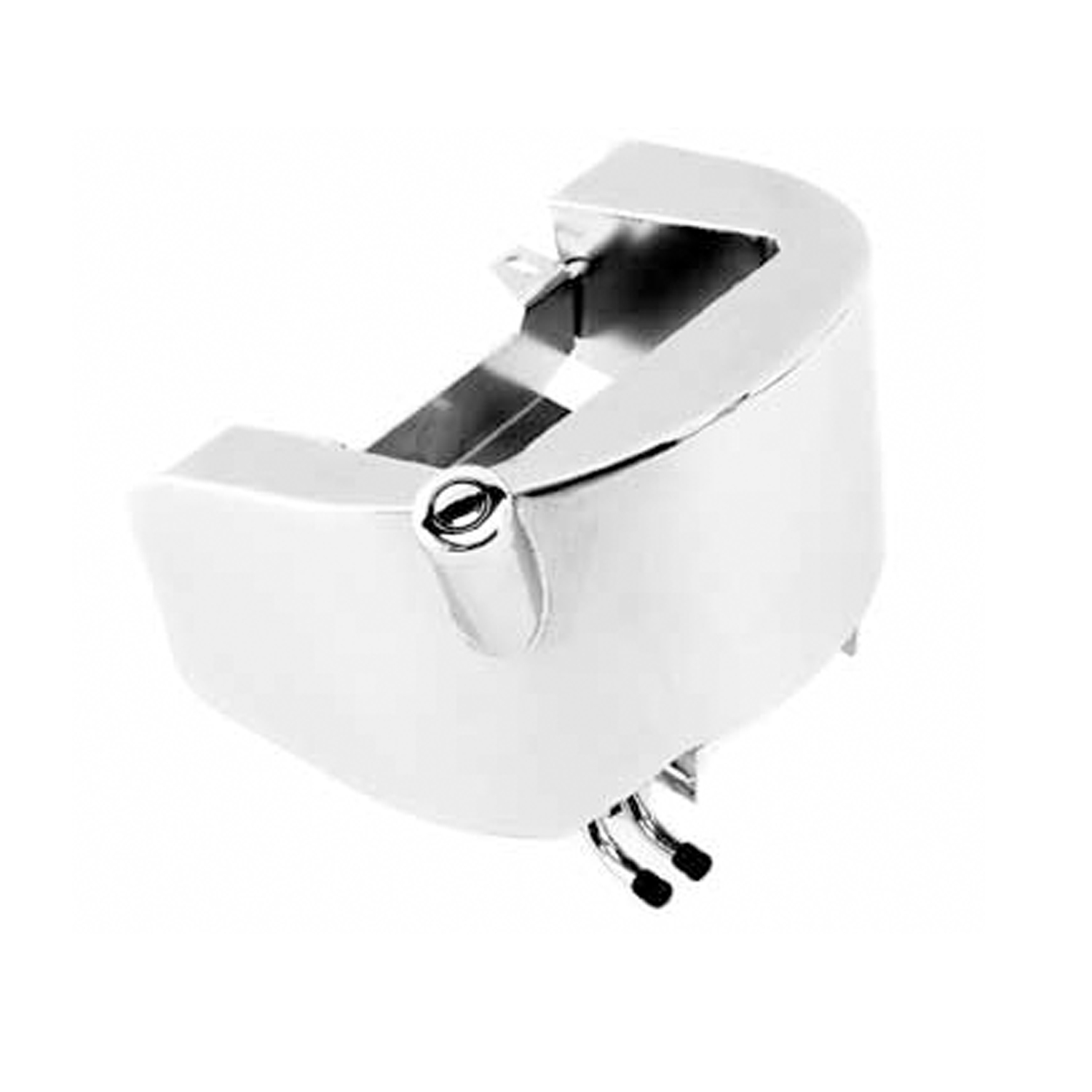 Oil Tank Winged Horseshoe 13qt side fill Raw for Harley Frame 180 200 230 240 250 Tire