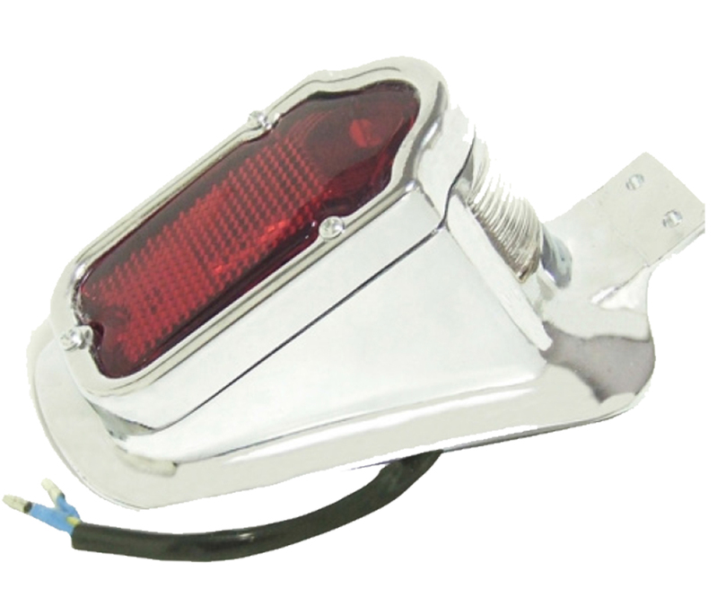 Chrome tail light Assembly Tombstone For Harley