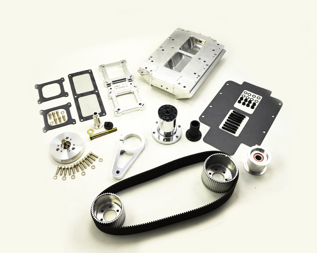 Manifold and Drive Kit,LS1 CATHEDRAL PORT KIT / (EFI) FOR ATI CORVETTE BALANCER