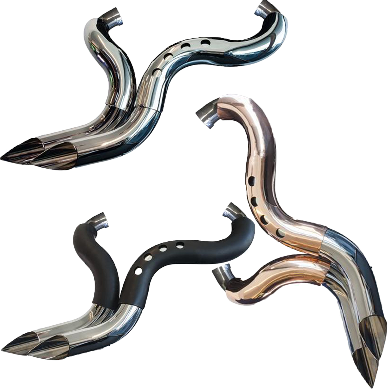 Chrome Performance Exhausts for Harley