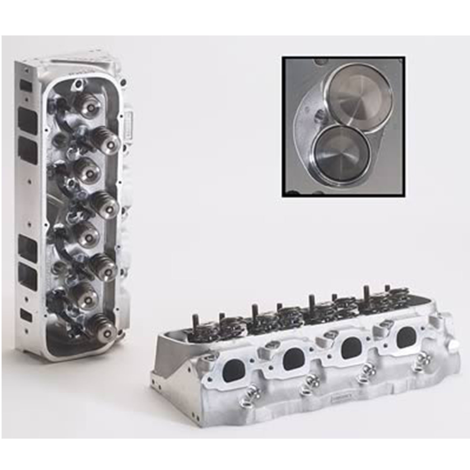 Cylinder Head, BB-2 Xtra, Aluminum, Assembled, 119cc Chamber, 365cc Intake Runner, Chevy, Big Block, Each