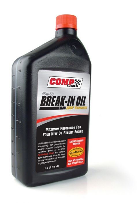 Motor Oil Break-In Mineral 15W50 Quart Each