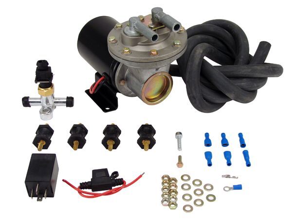 Vacuum Pump Electric 12 V DC 25 Hg Vacuum Kit