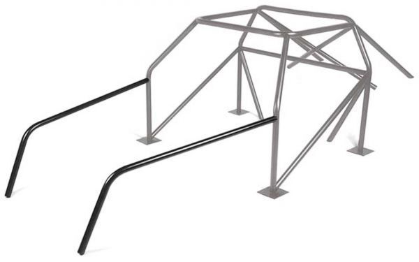 Roll Bar Strut Kit, Front, 12-Point, Chromoly, DWNTBES