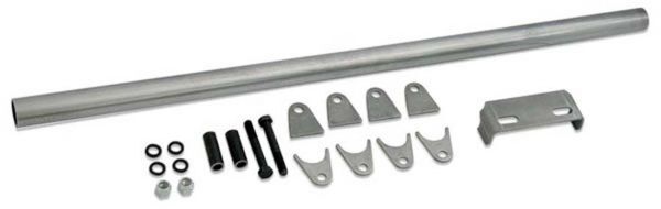 Transmission Crossmembers; Universal; Incl. 42 in. x 1 5/8 in. x 0.134 Wall EWT Tube; 4 Flat/Concave Mounting Tabs; Hardware;