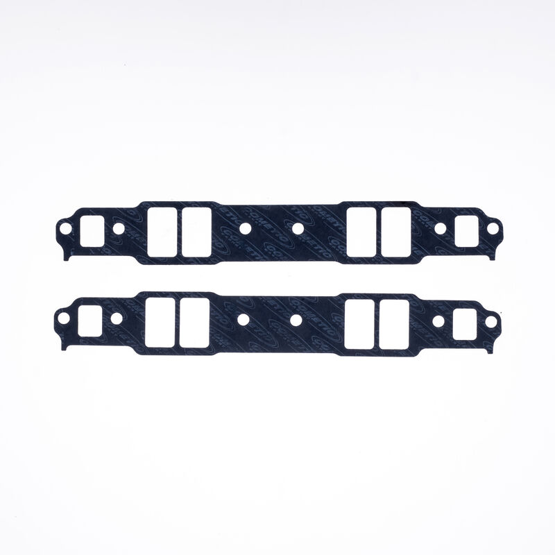 Chevrolet Small Block V8 .060" Fiber Intake Manifold Gasket Set, 1.280" X 2.170" Port