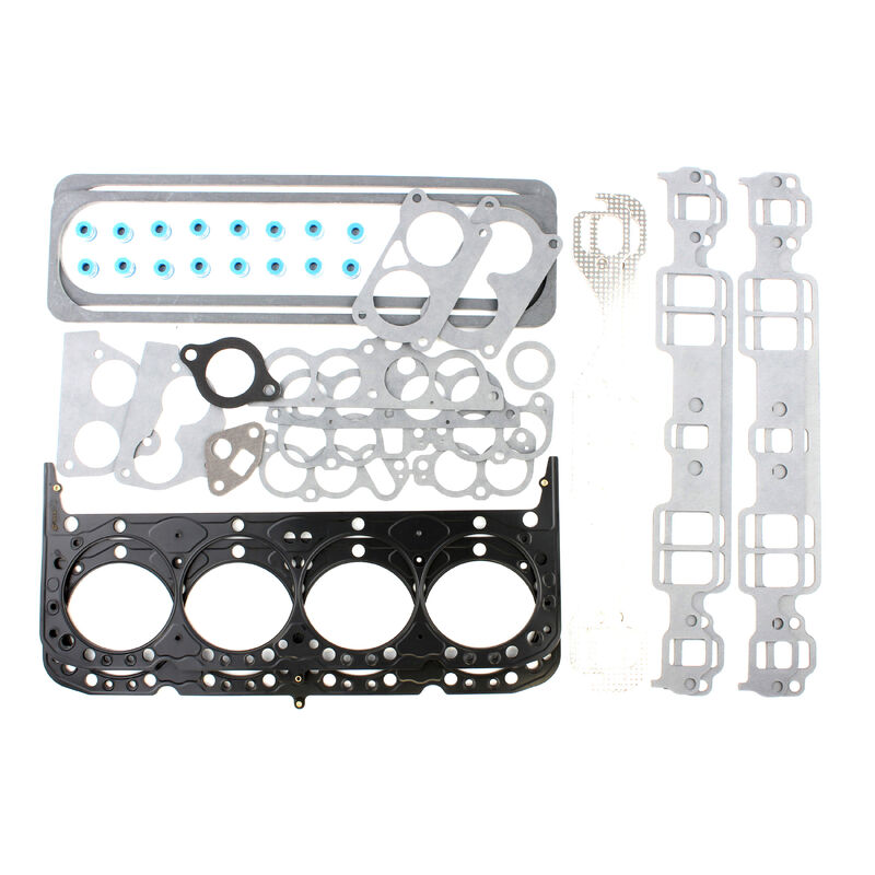 Chevrolet 302/350 Gen-1 Small Block V8 Top End Gasket Kit, 4.100" Bore, .040" Mls Cylinder Head Gasket, With Tpi/Tbi, Excluding Corvette 5.7L