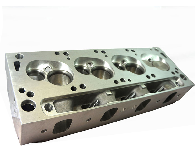 CHI 4V 228cc Alloy Cylinder Head- Street/Strip Assembly, 75cc 4V Chamber