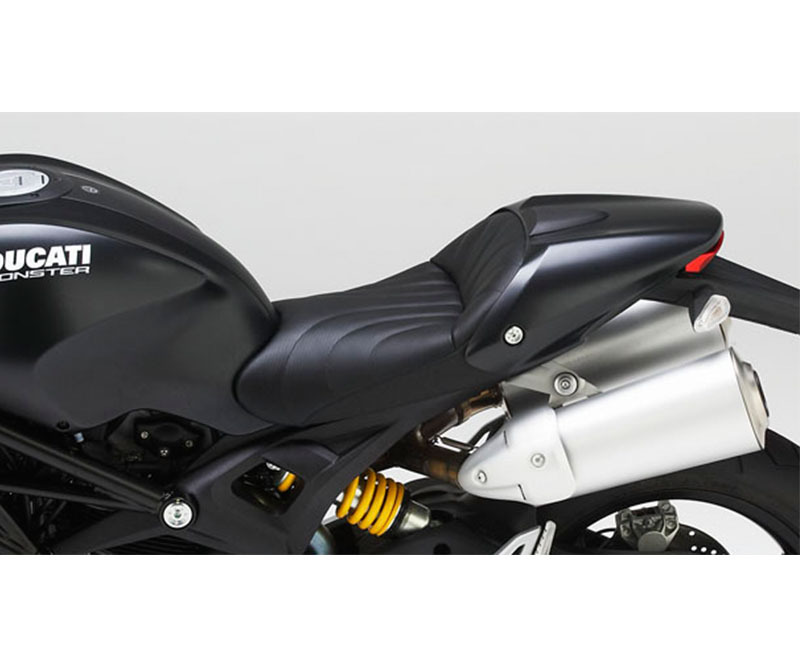 Motorcycle Seat, Monster 696, Dual Saddle, 2008-2013