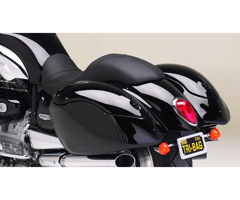 Motorcycle Seat, Rocket III, Beetle Bags, Painted Two Colors, 2004-2012