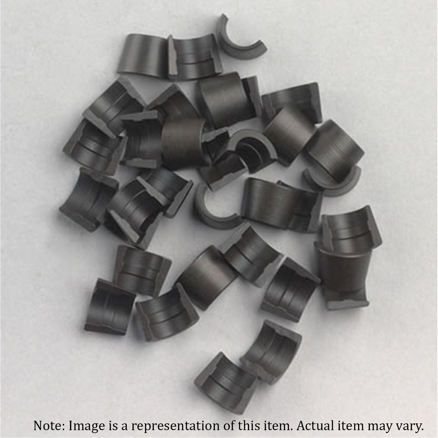 Valve Locks Machined Hardened Steel 7 Degree 1-Groove 11/32 in. Valve Stem Set of 32
