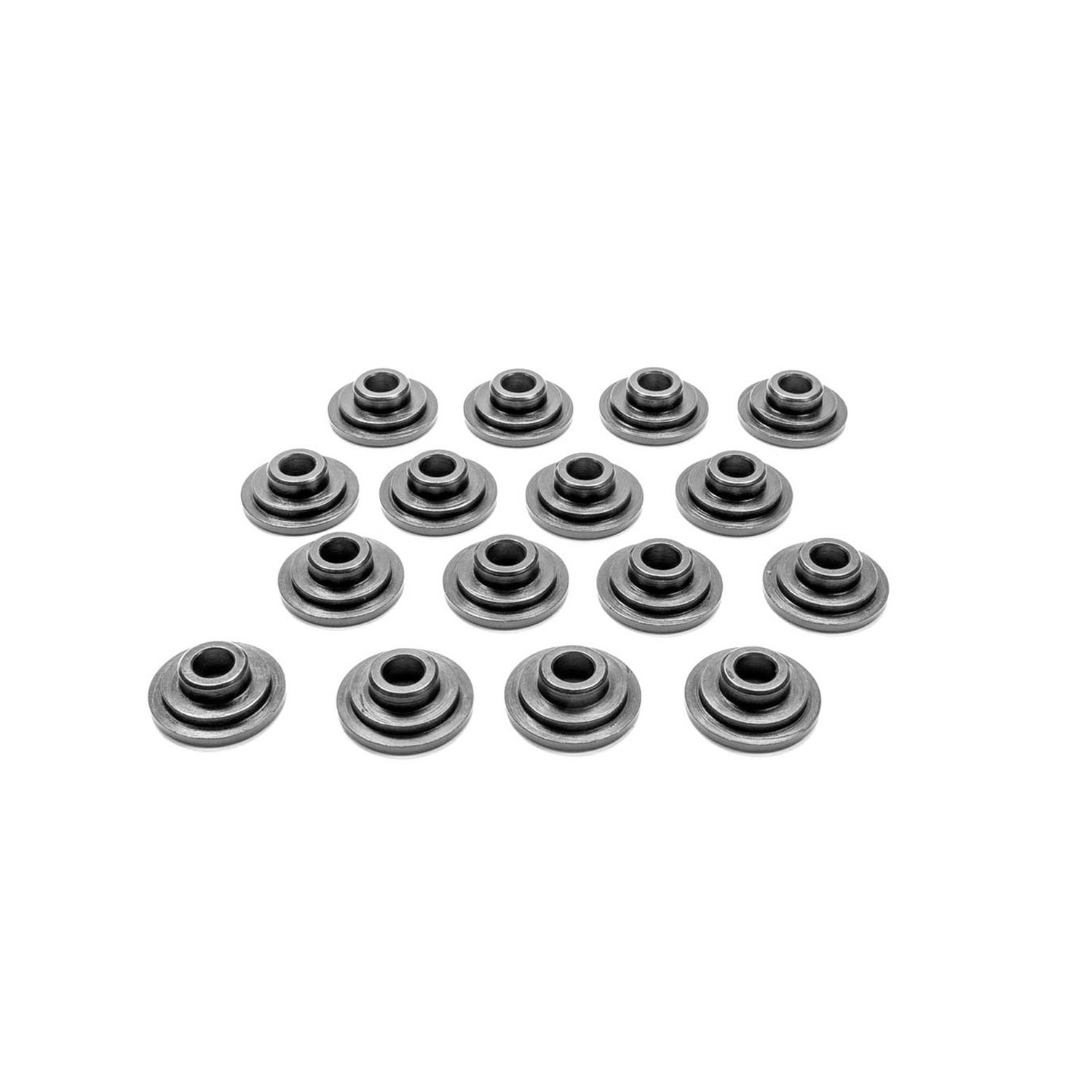 Valve Spring Retainers Steel 7 Degree 1.250 in. Outside Diameter .607 in. Inside Diameter Set of 16